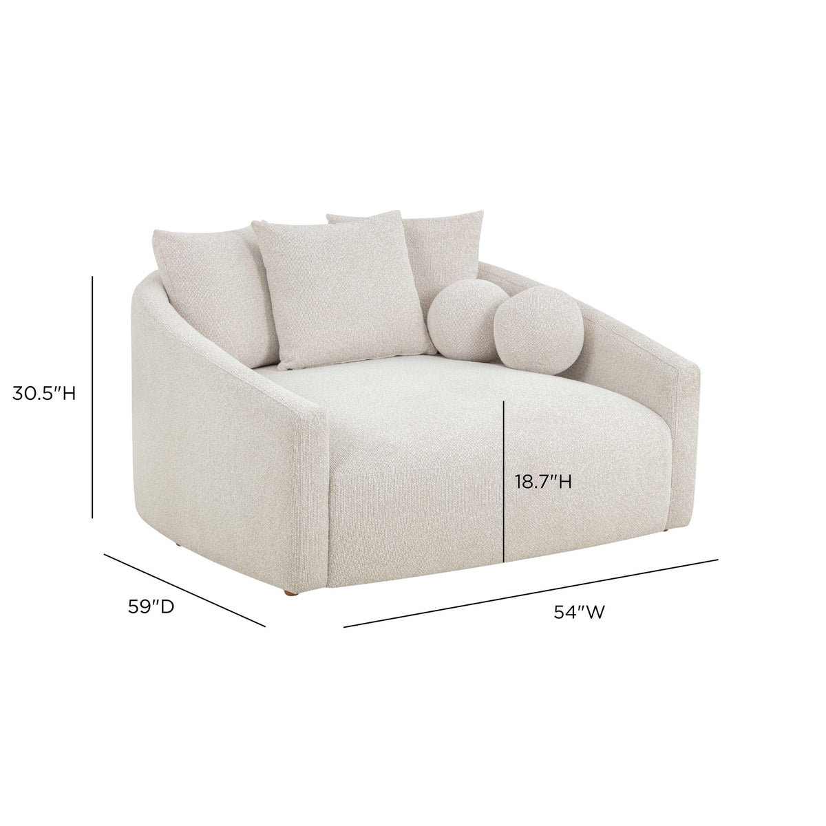 Hanim - Boucle Daybed