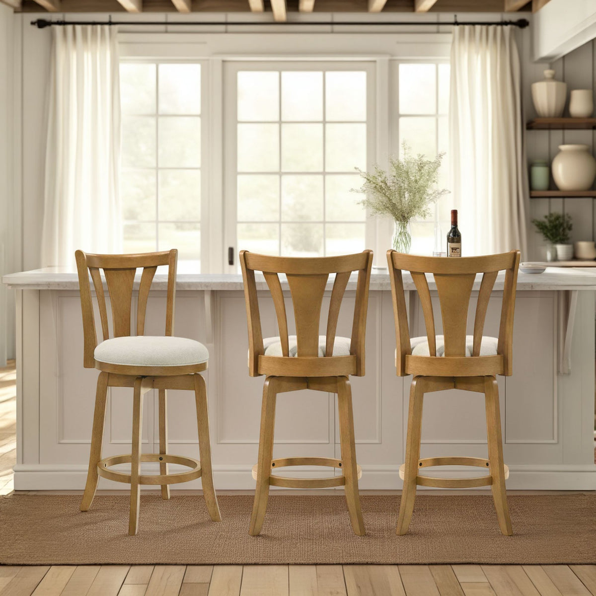 Elle - Swivel Barstool
