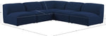 Miramar - 5 Piece Modular Sectional