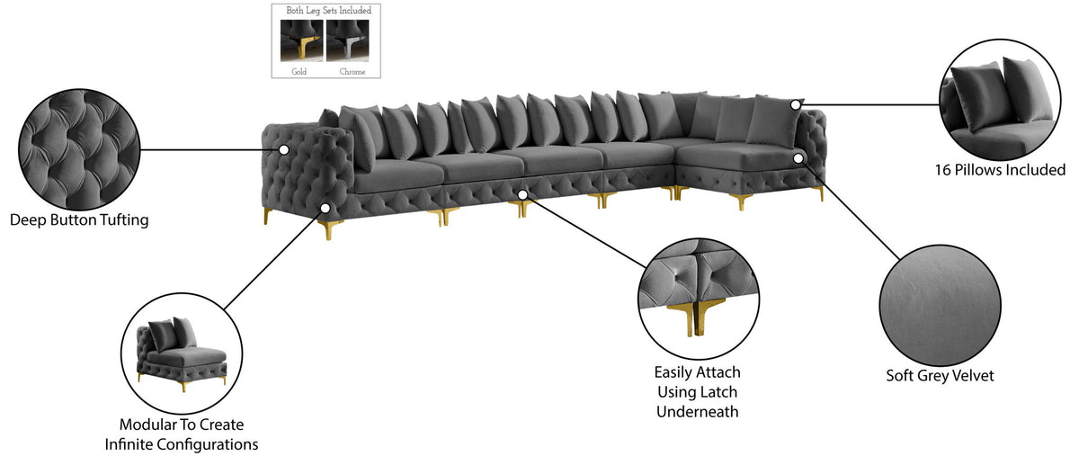 Tremblay - 6 Piece Modular Sectional