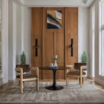 Sacha - Velvet Dining Chair With Natural Base (Set of 2)