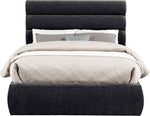 Adam - Chenille Fabric Bed With 52" Headboard