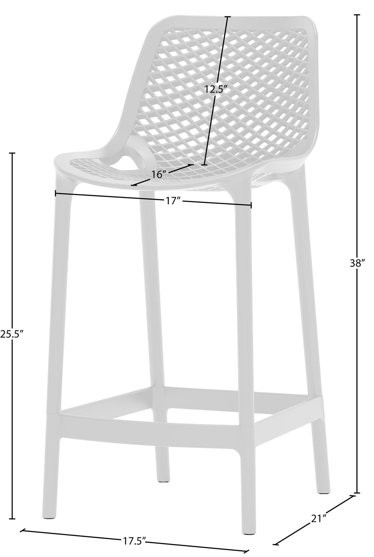 Mykonos - Outdoor Patio Stool (Set of 2)