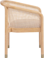 Sylvan - Vegan Leather Dining Chair (Set of 2) - Natural Frame