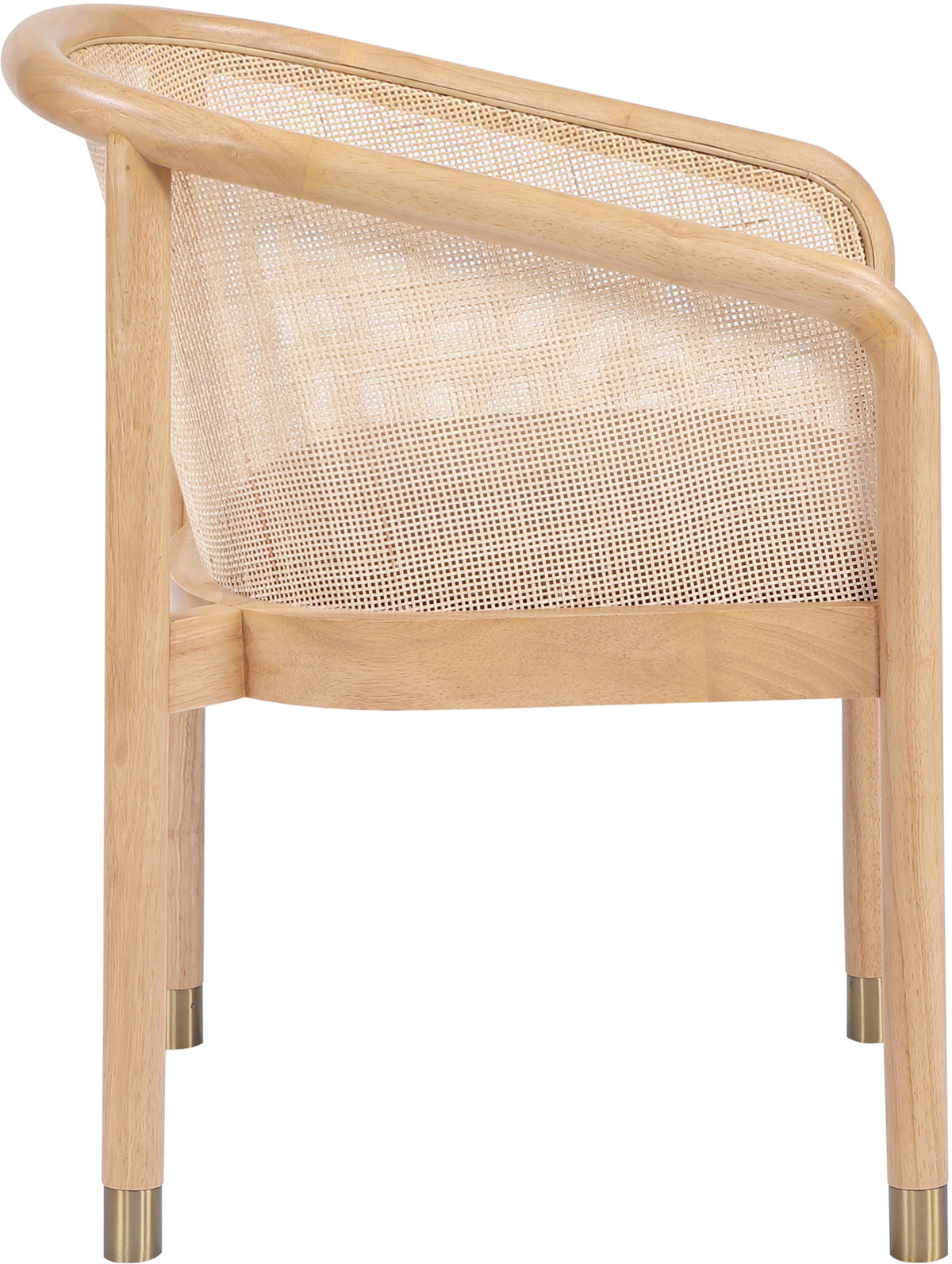 Sylvan - Vegan Leather Dining Chair (Set of 2) - Natural Frame