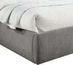 Adam - Chenille Fabric Bed With 70.5" Headboard