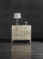 Melange - Mathilda 3-Drawer Chest - Silver