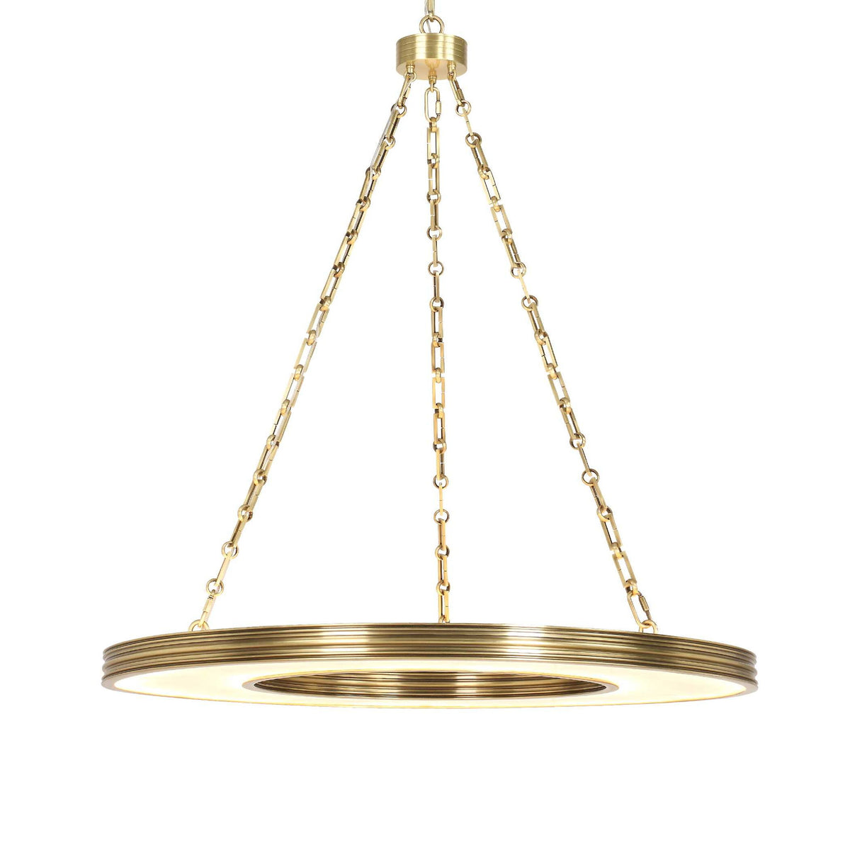Newport - 1 Light LED Pendant - Brass