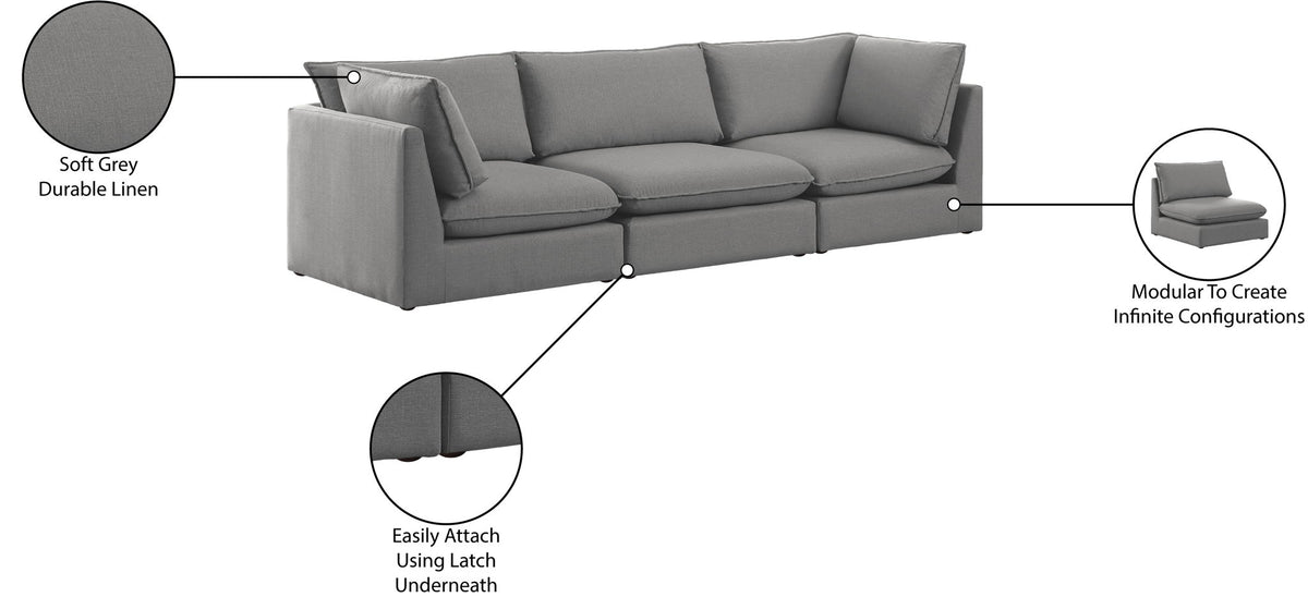 Mackenzie - Modular Sofa 3 Seats