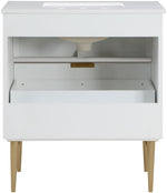 Modernist - Bathroom Vanity With Gold Legs