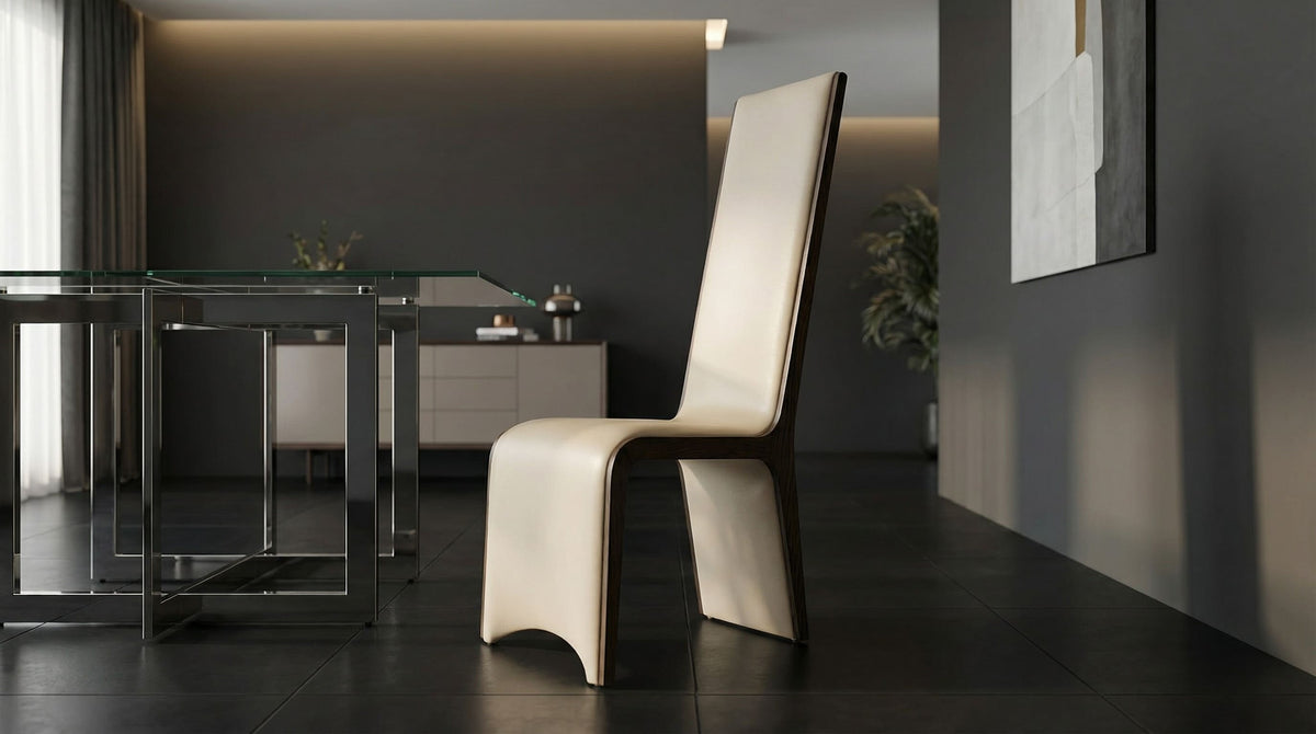 Pacer - Modern Beige & Grey Ash Dining Chair (Set of 2) by VIG Furniture - View 7