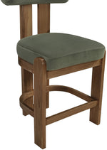 Arienzo - Velvet Upholstered Counter Stool (Set of 2)