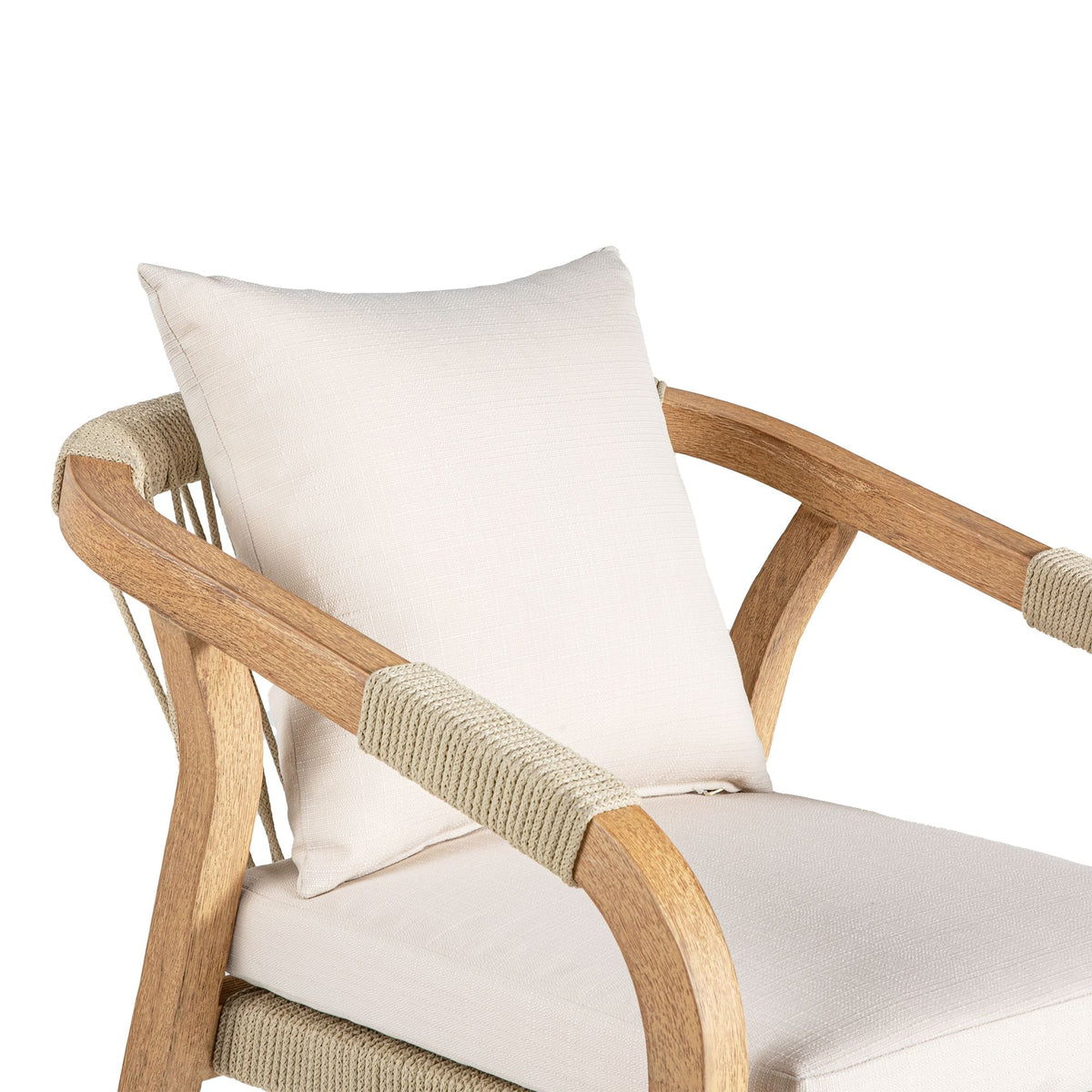 Delfina - 5-Piece Outdoor Bar Dining Set - Natural Eucalyptus