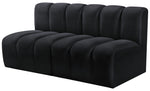 Arc - Velvet 2 Seats Modular Sofa