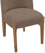 Torino - Upholstered Dining Chair With Brushed Brown Base (Set of 2)