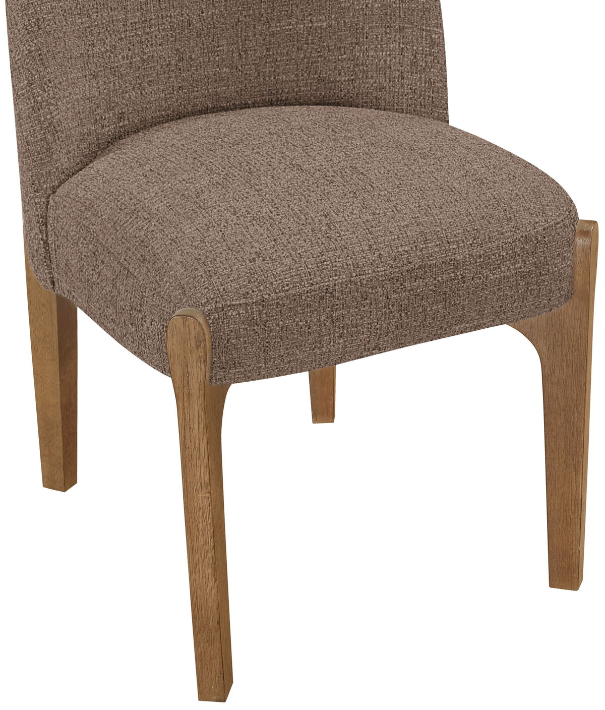 Torino - Upholstered Dining Chair With Brushed Brown Base (Set of 2)