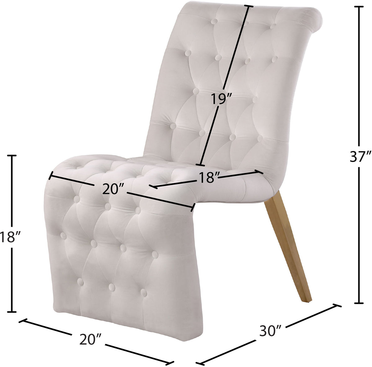 Curve - Dining Chair (Set of 2)