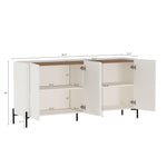 Abbey - Sideboard - Maple And Off White