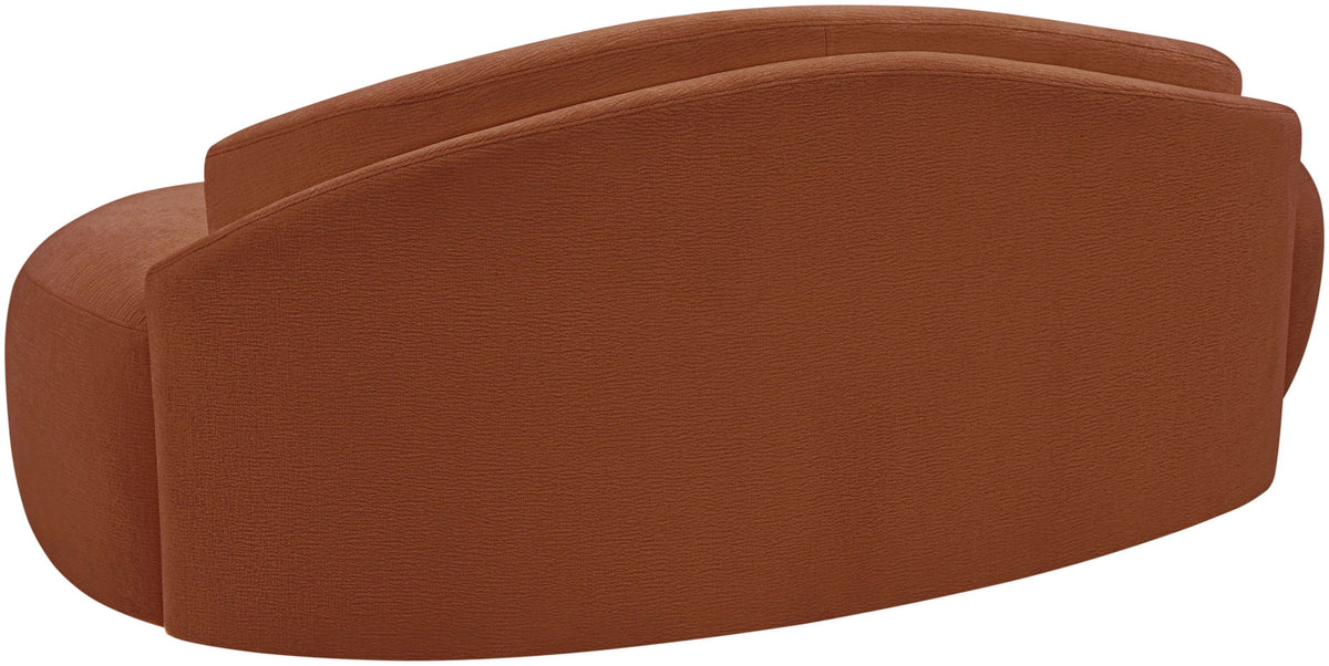 Caspian - Chenille Fabric Upholstered Loveseat