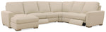 MS - Optimus Five-Seat Power Sectional - Beige