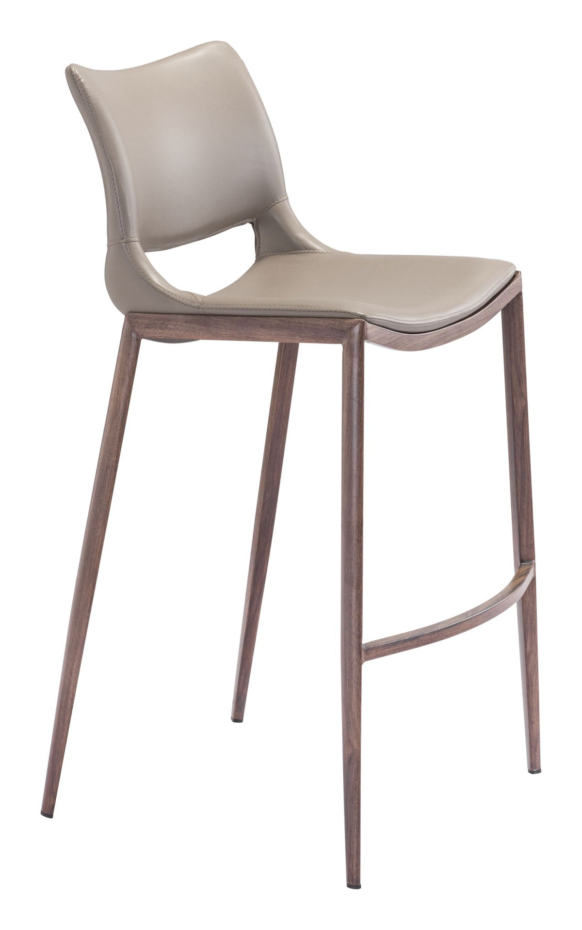 Ace - Bar Chair With Walnut Legs (Set of 2)