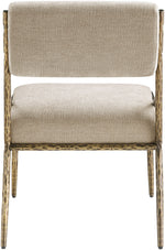 Bastille - Upholstered Dining Side Chair (Set of 2) - Brass Frame