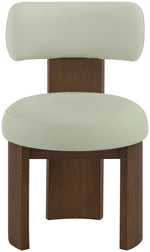 Atelier - Vegan Leather Upholstered Dining Chair (Set of 2) - Painted Brown Frame