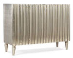 Melange - Mackenna 2-Door Chest - Silver