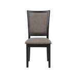 Potomac - 5 Piece Round Dining Set (Table & 4 Chairs) - Brown / Black