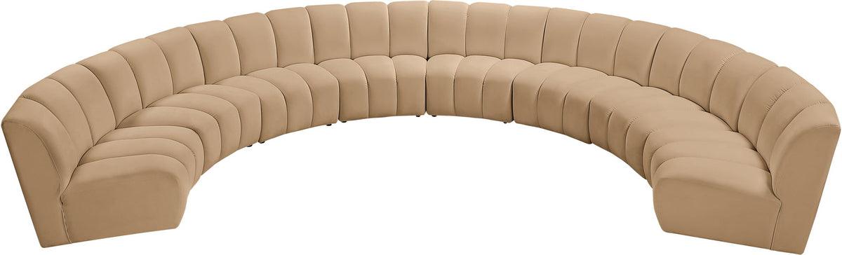 Infinity - 8 Piece Modular Sectional - Camel