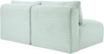 Shaggy - 2 Seat Modular Armless Sofa