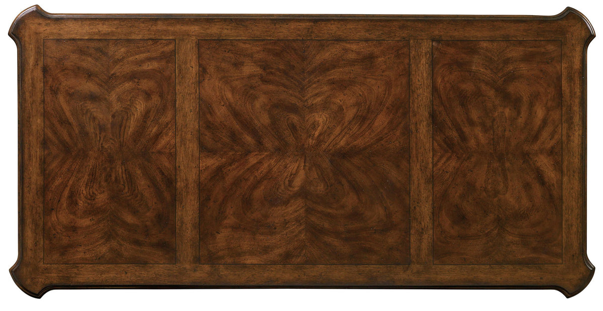 Leesburg - Executive Desk - Dark Brown
