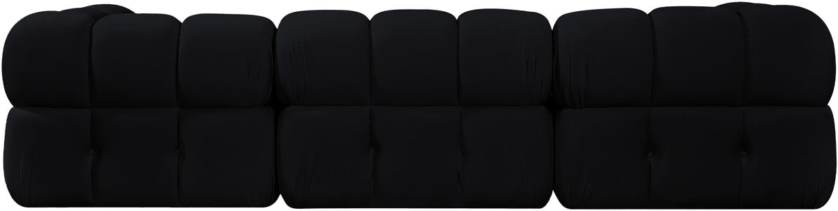 Orin - Velvet Performance Fabric Upholstered 3 Piece Modular Sofa