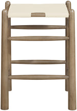 Santos - Backless Counter Stool With Stained Brown Base