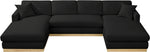 Johanna - 3 Piece Sectional - Natural Base