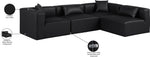 Cube - 4 Piece Modular Corner Sectional