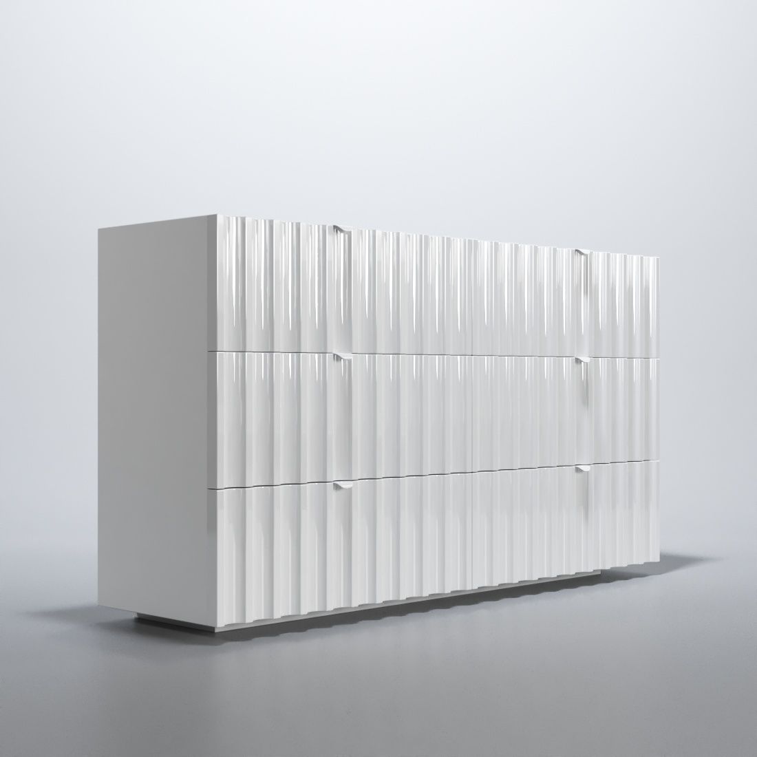 Orion - Double Dresser - White