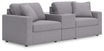Modmax - Straight Sectional - Granite