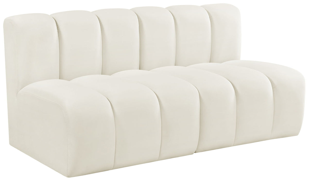 Arc - Velvet 2 Seats Modular Sofa