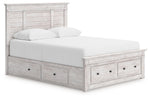 Makidern - Panel Storage Bed