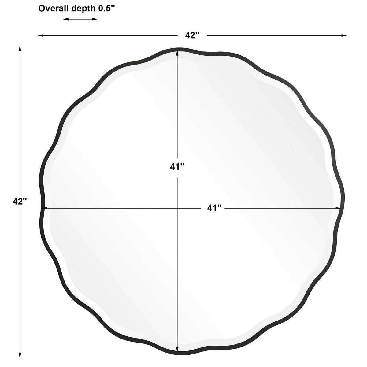 Aneta - Round Mirror