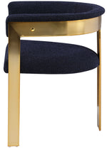 Romeo - Boucle Dining Chair With Gold Base (Set of 2)
