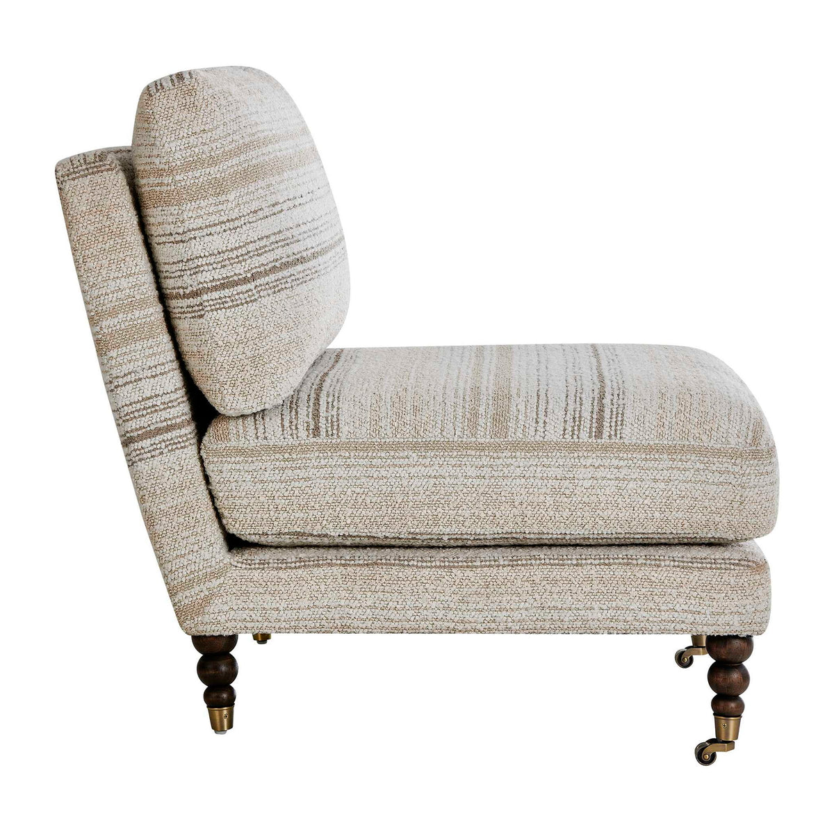 Chatsworth - Modern Slipper Chair - White