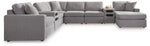Modmax - U-Shaped Sectional - Granite