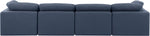 Indulge - Linen 4 Seat Modular Sofa