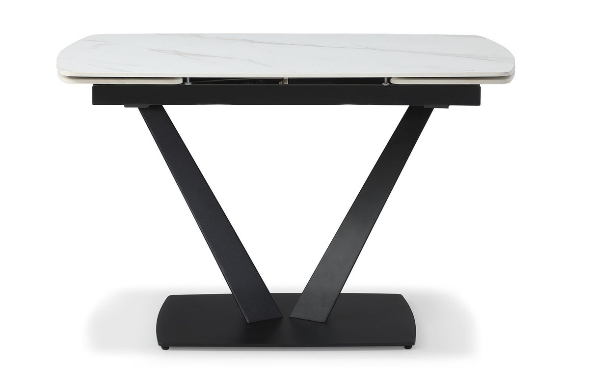 109 - Ceramic Dining Table With Extension