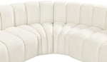 Arc - Velvet 8 Piece Curved Modular Sofa