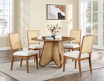 Butterfly - Solid Wood And Natural Cane Table