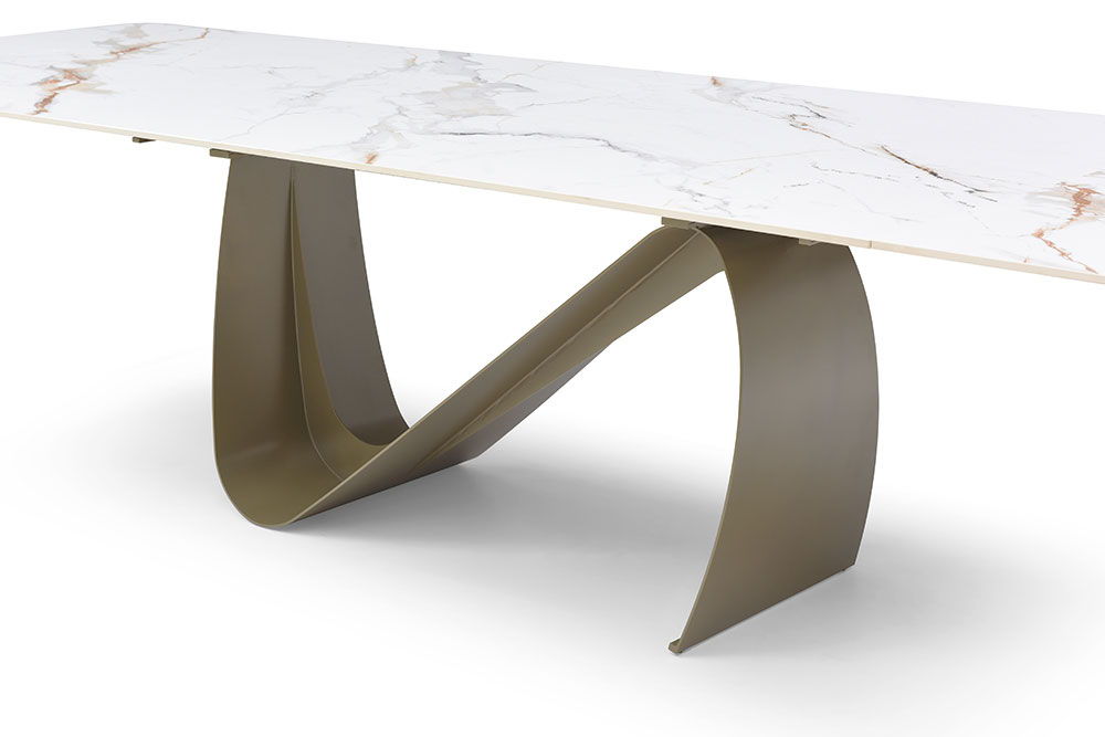 9087 - Dining Table - Champagne / Bronze