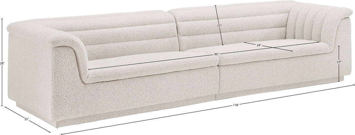 Cascade - Boucle Modular Sofa